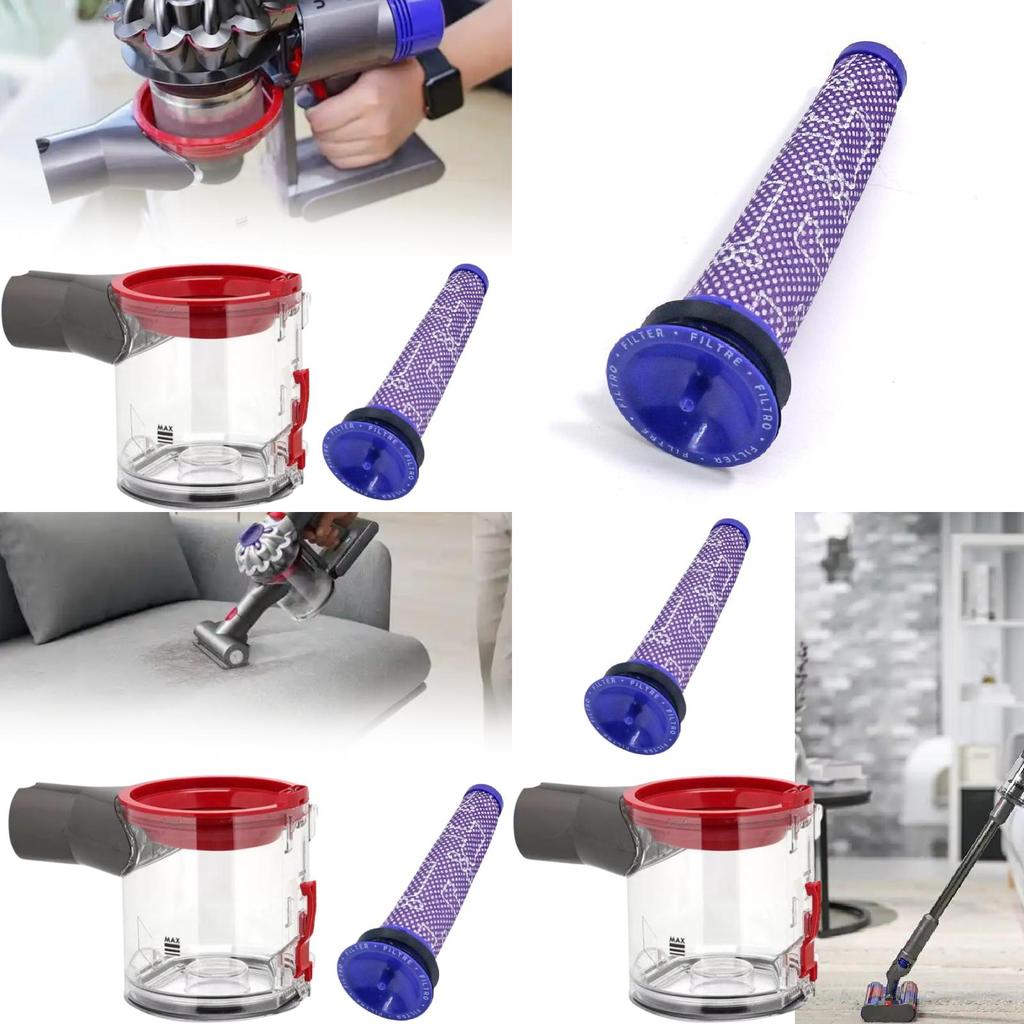 For Dyson V7 V8 Sv10 Sv11 Dustbin Filter Element Home Cleaning Accessories
