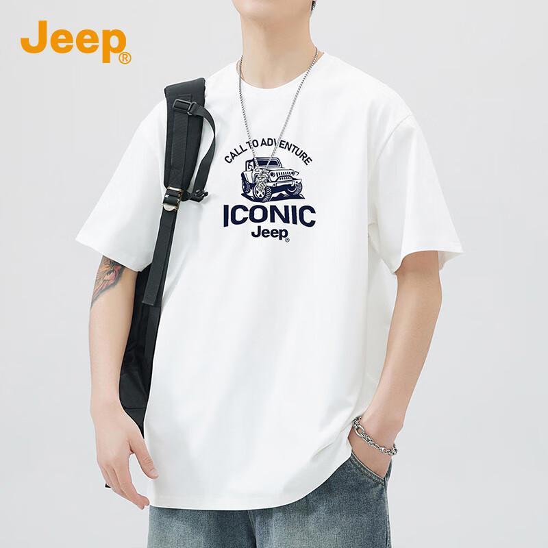 Jeep Men's Heavyweight Cotton T-Shirt