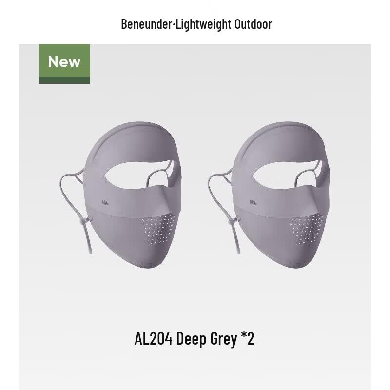 Beneunder Sun Protection Full Face Mask 2-Pack