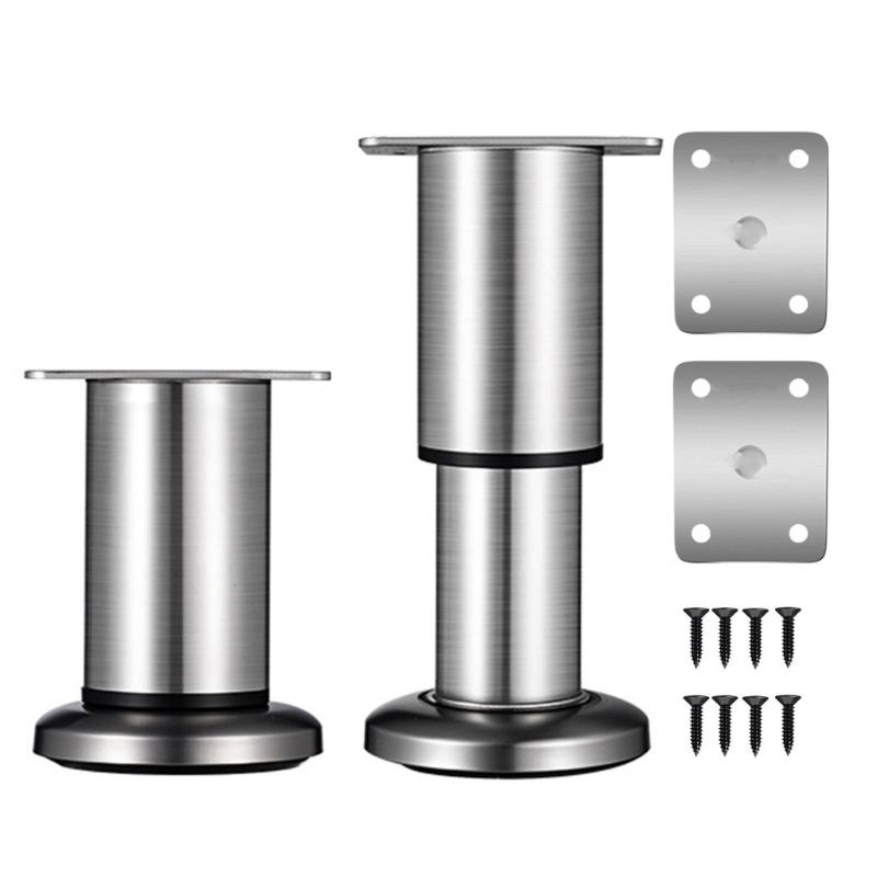 

Сверхпрочные регулируемые ножки для мебели 15 см Стальное круглое основание Грузоподъемность 250 кг для дивана шкафа стола