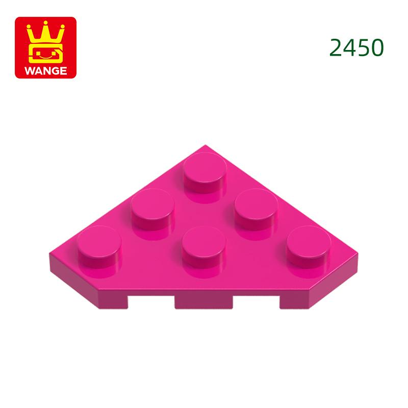 Ungiftig 100 Stück/Los 2450 3x3 Keilförmige Platten Bausteine Moc Kompatibel Mit Allen Markensteinen Kinderspielzeug Geschenkbox