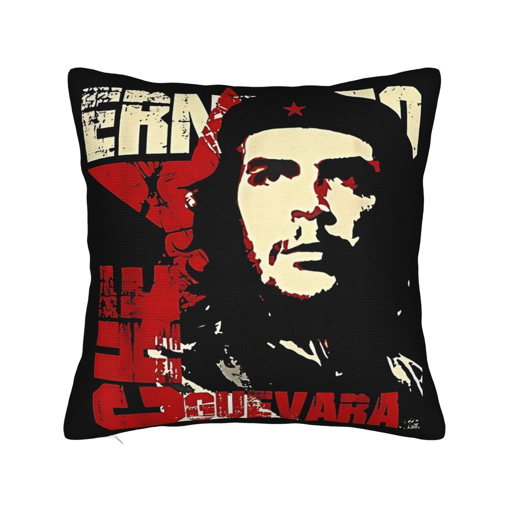 Pillow Case Che Guevara Argentine Marxist Revolutionary Print Pillow Cover For Sofa Home Decor Novelty Pillowcases
