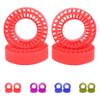 4PCS RC Inserts Fit for 1.0 Inch Tires Silicone RC Wheel Insert for 1/10 RC Crawler Car Accessories
