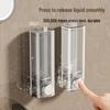 Luxury Corrugated Soap Dispenser with Suction Cup for Bathroom and Shower