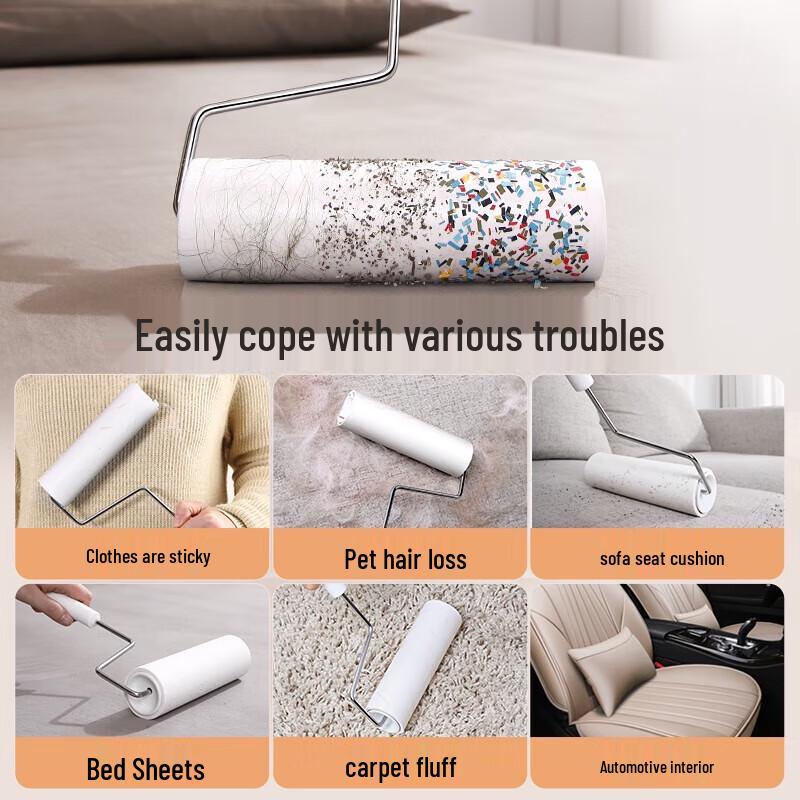 Meiliya Multi-purpose Lint Roller with Handle
