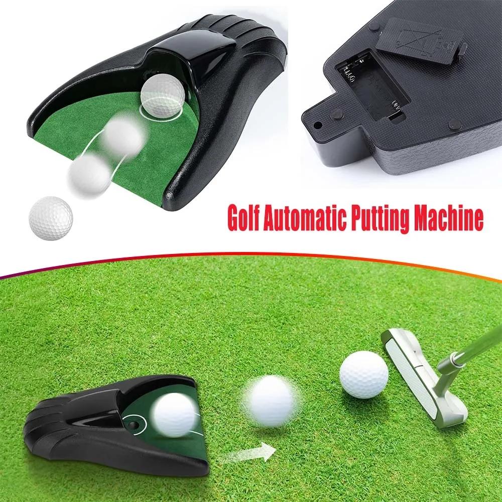 High Quality Portable Automatic Golf Ball Returner Golf Practice Machine Golf Training Aid Indoor Outdoor Golf Accessory Best