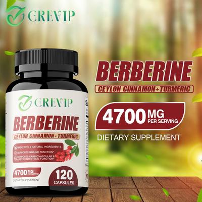 120 buc Berberină HCl - Scorțișoară de Ceylon - Reduce Colesterolul, Echilibru Glicemie