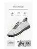 866 Men's Height Boost Sneakers: Thick Sole Platform Casual Shoes, Low-Top Cowhide, Spring Trend.