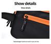 Men's Trendy Patchwork Chest Bag: Fashionable Crossbody for Commuting & Travel