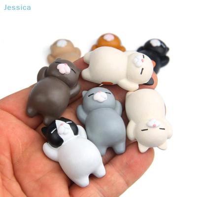 Kreativer 3D-Cartoon-Katzen-Magnet für den Kühlschrank, Dekorativer Kühlschrankmagnet, Küche und Heimdekoration