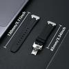 Luxury Silicone Strap+Plastic Case for Samsung Galaxy 7 6 44mm 40mm Sport Men Band for GALAXY Watch 7 6 Change To Ultra Bracelet
