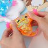 Cute Squishy Salamander Glitter Stress Relieving Squishy Soft Relief Ball Decompression Squeeze Birthday Party Fidget Gifts