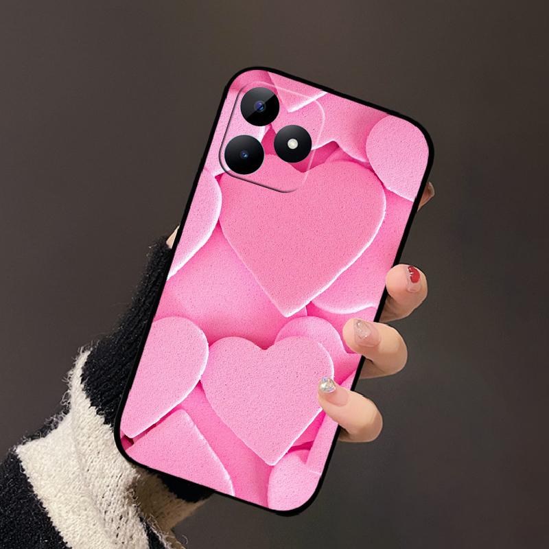 Case For Realme C51 C51s C53 4G Soft TPU Silicon Phone Cover For Realme Note 50 Capa Narzo N53 Fashion Painted Shockproof Bumper