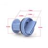 For Siemens WM1191 WM1161 and For Bosch WD7111 Washing Machine Drain Pump PP Body 7.6x6.1x1.1cm Leak Resistant