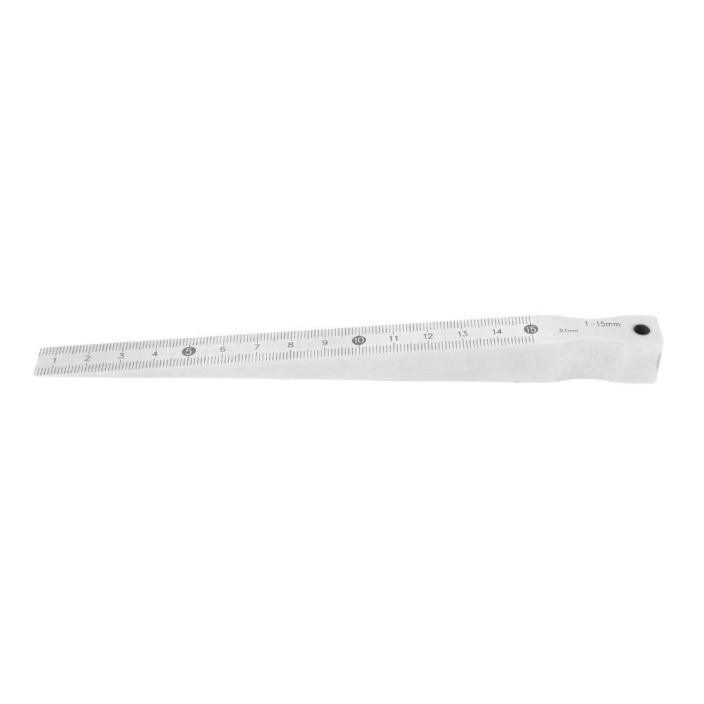Stainless Steel Taper Gauge High-Contrast Markings Thickness Gauge Metalworking