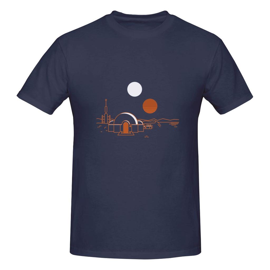 Tatooine Vintage Travel Slimming Tshirt Minimalist Street Style Quickdrying Basic Tee