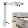 RV Height Adjustable Table Leg 360 Degree Swivel Aluminum Alloy Removable 100IBS Capacity Table Leg for Caravan Motorhome Yachts