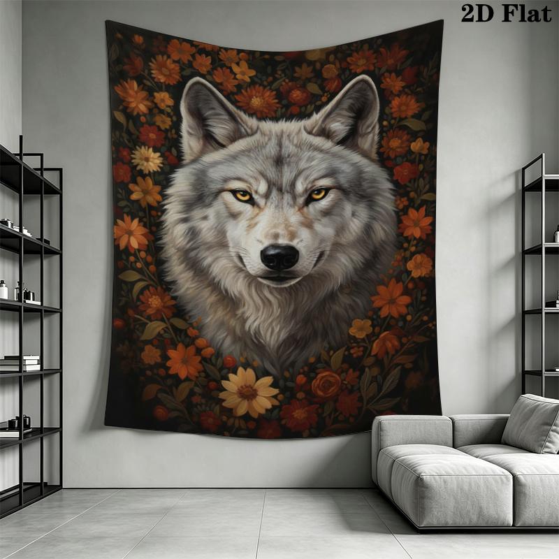 Classical beasts Wall Tapestry Aesthetic Wall Hanging Printed Fabric Blanket Decorative Tapestries for Bedroom Living Room Home Decor