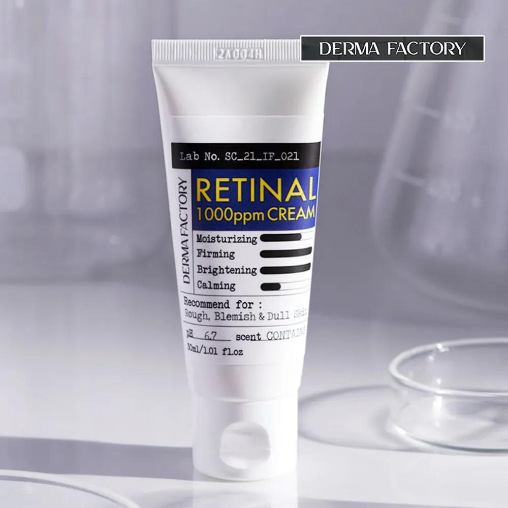 [DERMA FACTORY] Vegan Certified Retinal 1000ppm Cream 30ml