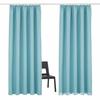 Study Finished Curtains, European Simple Bedroom Balcony Curtains, Microfiber Abraded Curtains