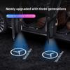 2/4 Stück LED Auto Tür Willkommenslicht Logo Projektor für Mercedes Benz W212 W205 AMG ML W166 W176 W177 W213 W246 GLB GLC GLA GLS GLE