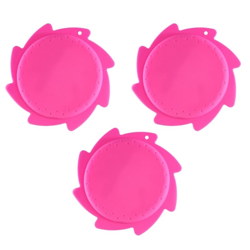 Pack of 3 Water Sprinkling Flying Disc Beach Toy with Soft Silicone Texture Suitable for Kids Water Game
