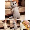 Purr-fect Soft Cat Plush Pillow Toy Decoration Gift For Kids Bedroom Sofa