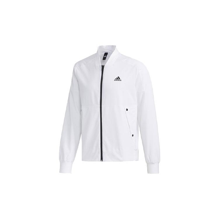 adidas O2 JKT 3S Bomb Casual Sports Jacket White Men s EH3774 L