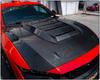 2024+ Ford Mustang SC Model Carbon Fiber Engine Cooling Hood Kit