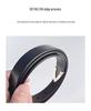 Vintage Women's Cowhide Leather Belt - Versatile Fashion for Casual Pants & Jeans