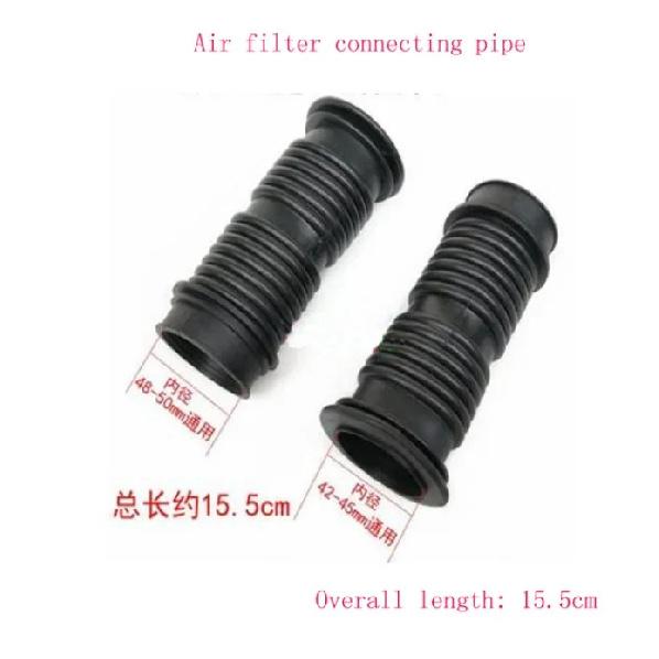 Motorcycle Modified Air Filter Connecting Tube Pedal Fit For GY6 Tricycle Go-kart Off-road ATV Stretch Hose NEW 1PC