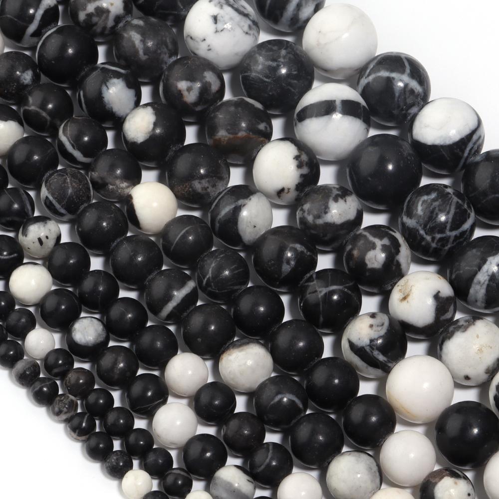 Natural Stone Beads Agate Amethyst Jade Amazonite Tiger Eye Loose Round Beads For DIY Bracelet Necklace Gift Making4/6/8/10/12mm