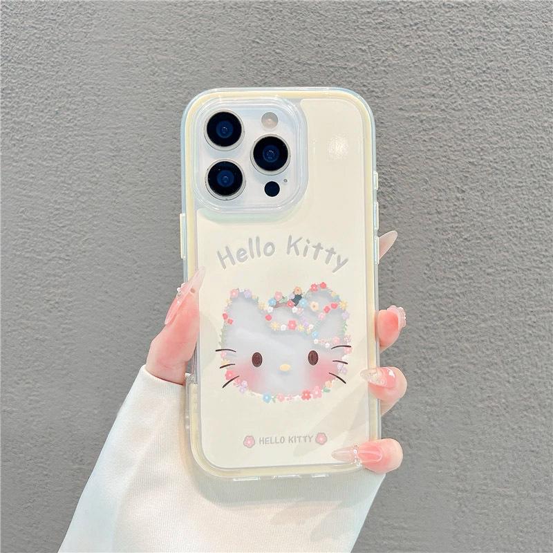 

Lace Cat Apple Phone Case - Compatible with 17/16 Pro Max, 15, 14 Pro Max, and 13 Pro Models 15