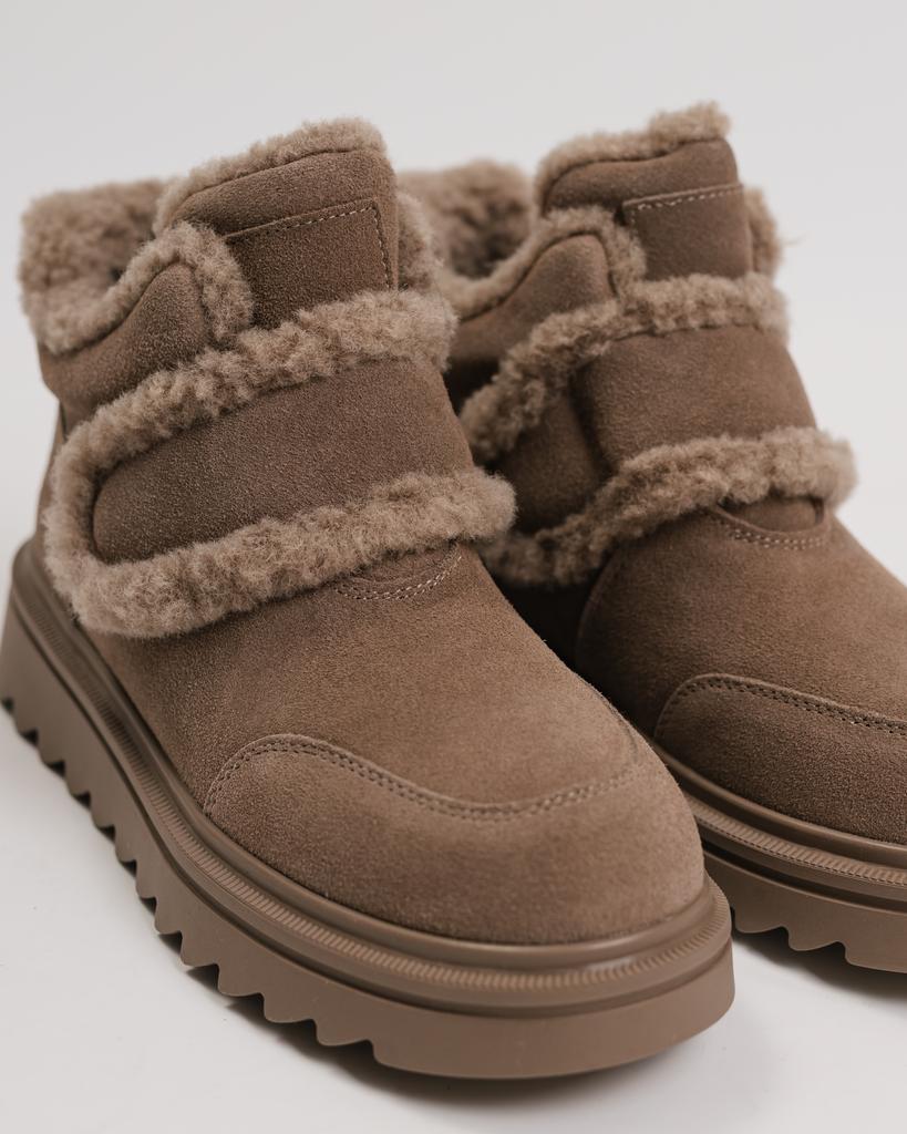 Ботинки зимние на липучке Lola Andy 82092 36 визон замша шерсть