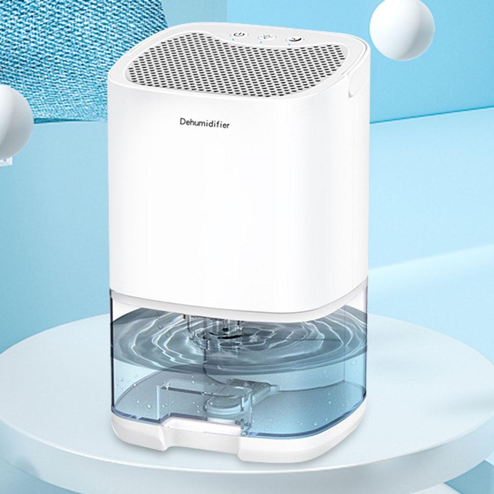 1000ml Moisture Absorbent Mute Moisture Remove Machine Signal Light Automatic Shutdown Portable Atmosphere Lamp for Home Office