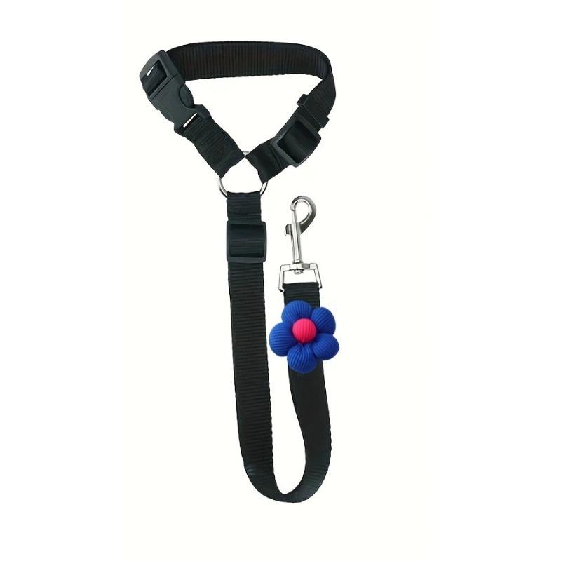 

1PC Pet car seat belt, rear seat belt, retractable leash, pet collar, dog collar, cat collar