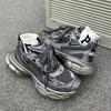 Herren Marke Paar Laufschuhe Herren Paris Schuhe Designer Dicke Sohle Mesh Atmungsaktiv Damen Freizeit-Sneaker Reifen Tank Schuhe 3xl