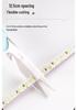 220V Three-Color Dimmable Self-Adhesive LED Linear Light Strip for Ceilings