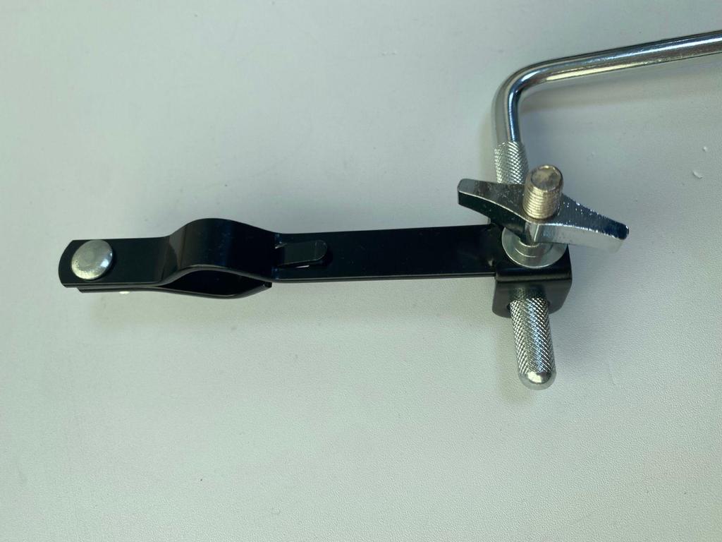 Double Rod Gear Clamp for Cowbell, Drum, and Cymbal Stands