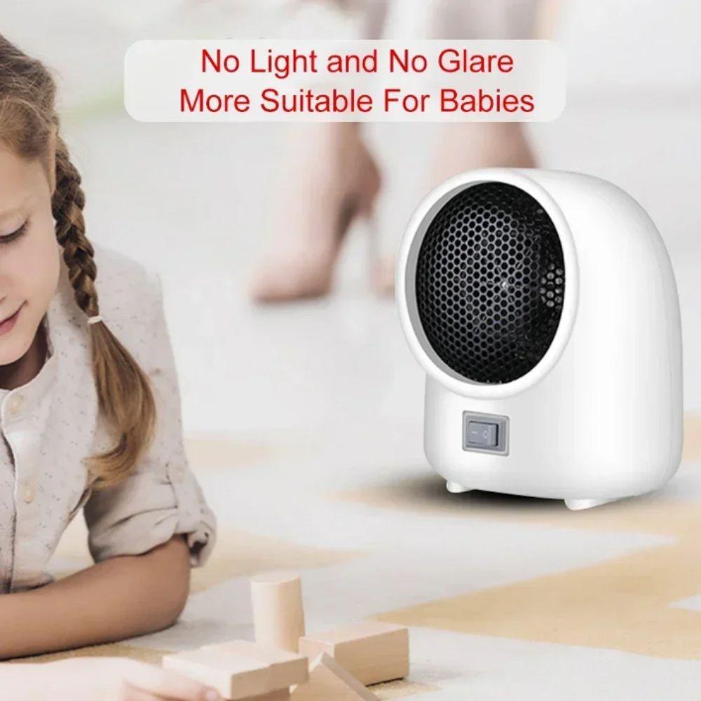 Mini Size Electric Heater Quick Heating Hot Air Blower Portable Heater  Dormitory Use