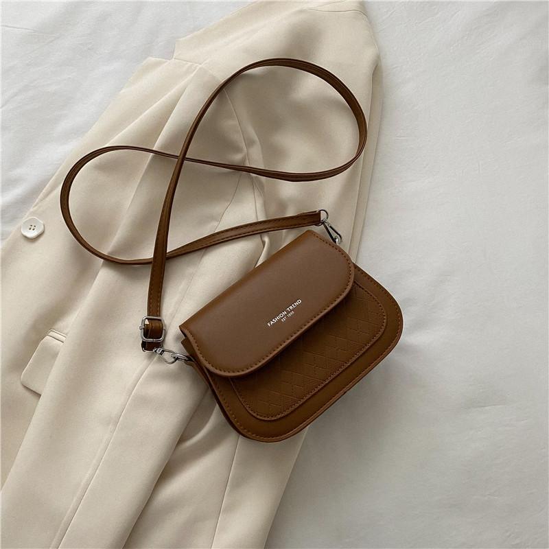 Saddle bag women's messenger bag bag new trendy girl autumn simple fashion trend shoulder bag women