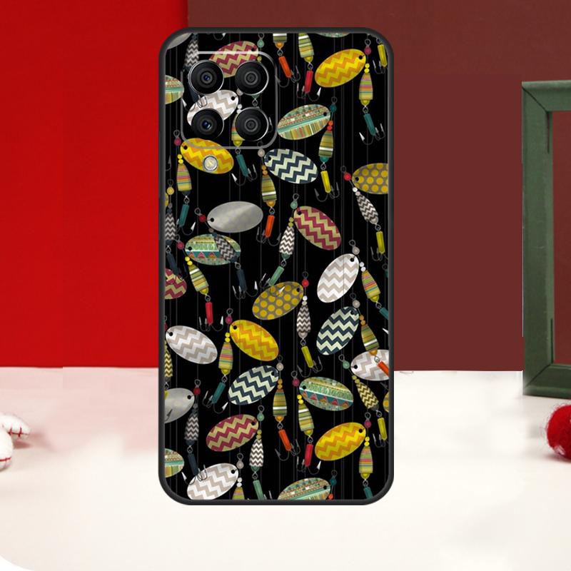 Fishing Tackle Case For Samsung Galaxy M11 M21 M31 M14 M34 M54 M12 M32 M52 M15 M13 M16 M36 M56 M53 M35 M55