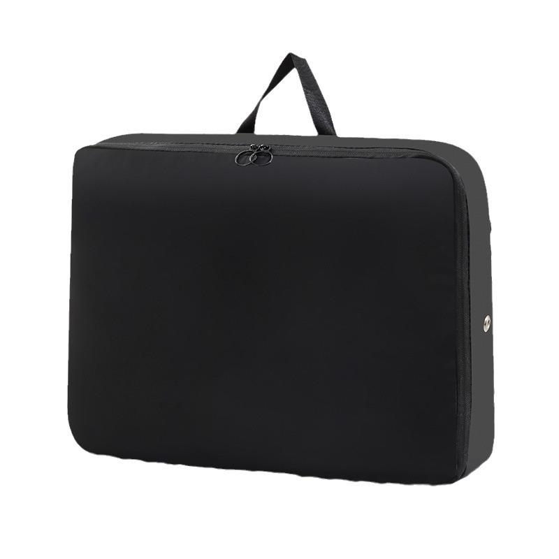 Foldable Compression Organizer: Large Capacity Storage Bag for Clothes, Duvets, Jackets, and Quilts