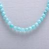 Bien Vetu 6Mm Amazonite Gemstone Necklace