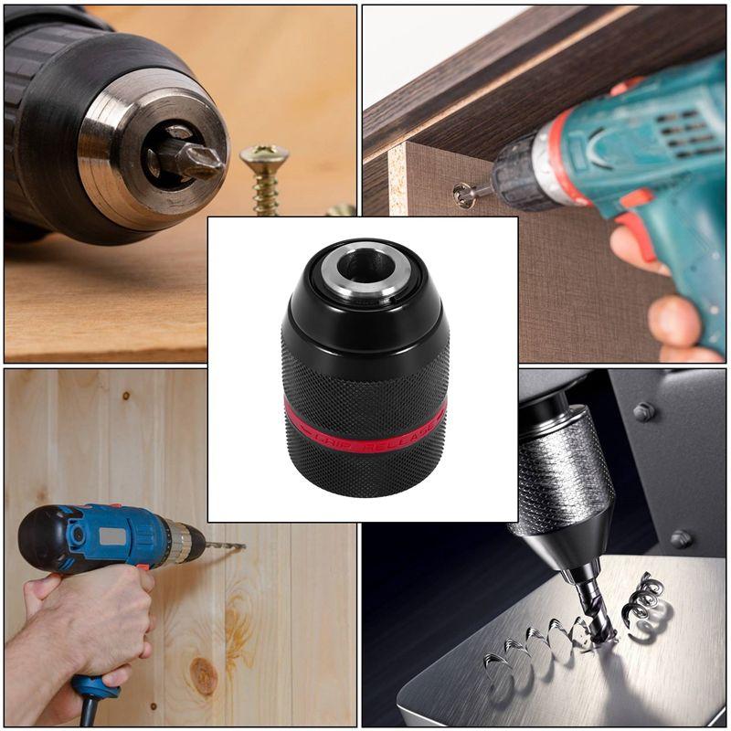 AEE2-1 PCS 1/2-20UNF Mount Self-Tighten Drill Chuck For Multiple Purposes Hand Drill Chuck