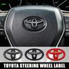 ABS Logo TOYOTA Znak na volant auta Samolepka Pro Toyota Hilux Aygo Yaris Ractis Corolla Camry CHR Auris Tacoma Příslušenství WY0