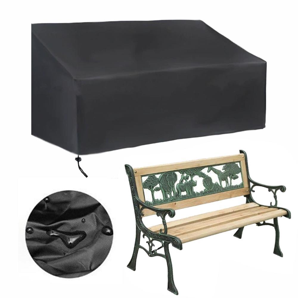 Outdoor Garden Bench Cover Waterproof Chair Cover Furniture Sofa Chair Table Rain Snow Dust Proof Protector Cover
