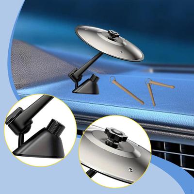 Car Cymbal for Air Vent Crash Fun Fits Most Vehicles Mini Symbol Drum
