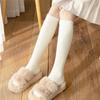 High Tube Slimming Long Socks for Women Autumn Winter Refined Cotton Pressure Leg Calf Socks Half Leg Toning Essential