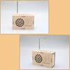 Handmade DIY DIY FM Radio Steam Model Scientific Training FM Radio  Outdoor Camping